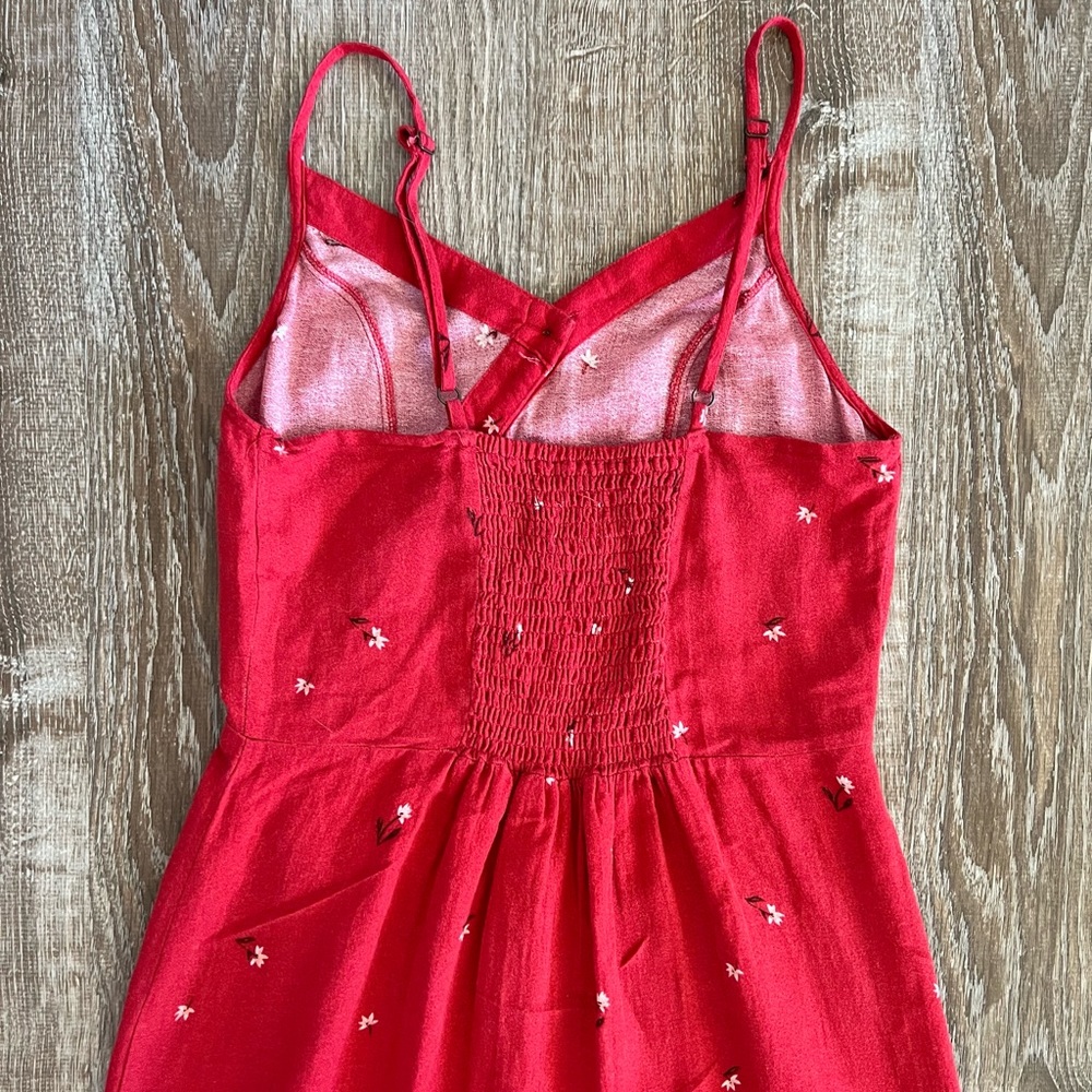 Universal Thread Small red floral dress - Picture 3 of 7